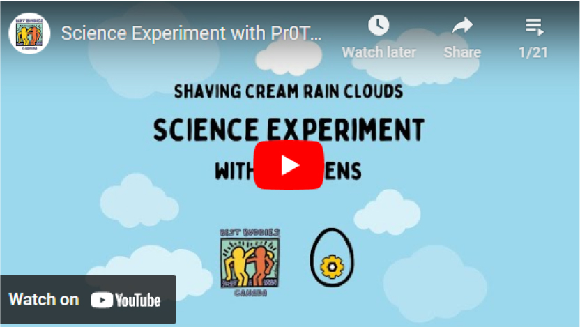 Shaving Cream Rain Clouds